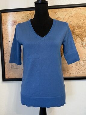Melissa Paige v neck short sleeve sweater size XS